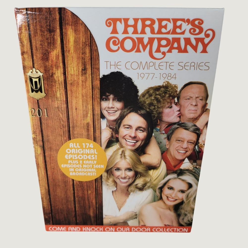 Threes Company The Complete Series DVD Box Set 1977-1984 174 Episodes Ritter